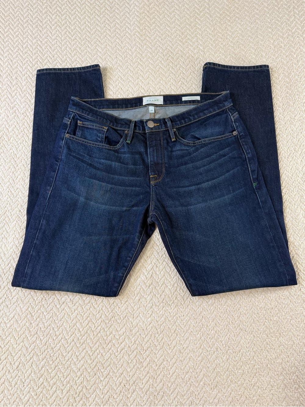 FRAME L'Homme Slim Jeans Replica Wash Men's 33 EUC